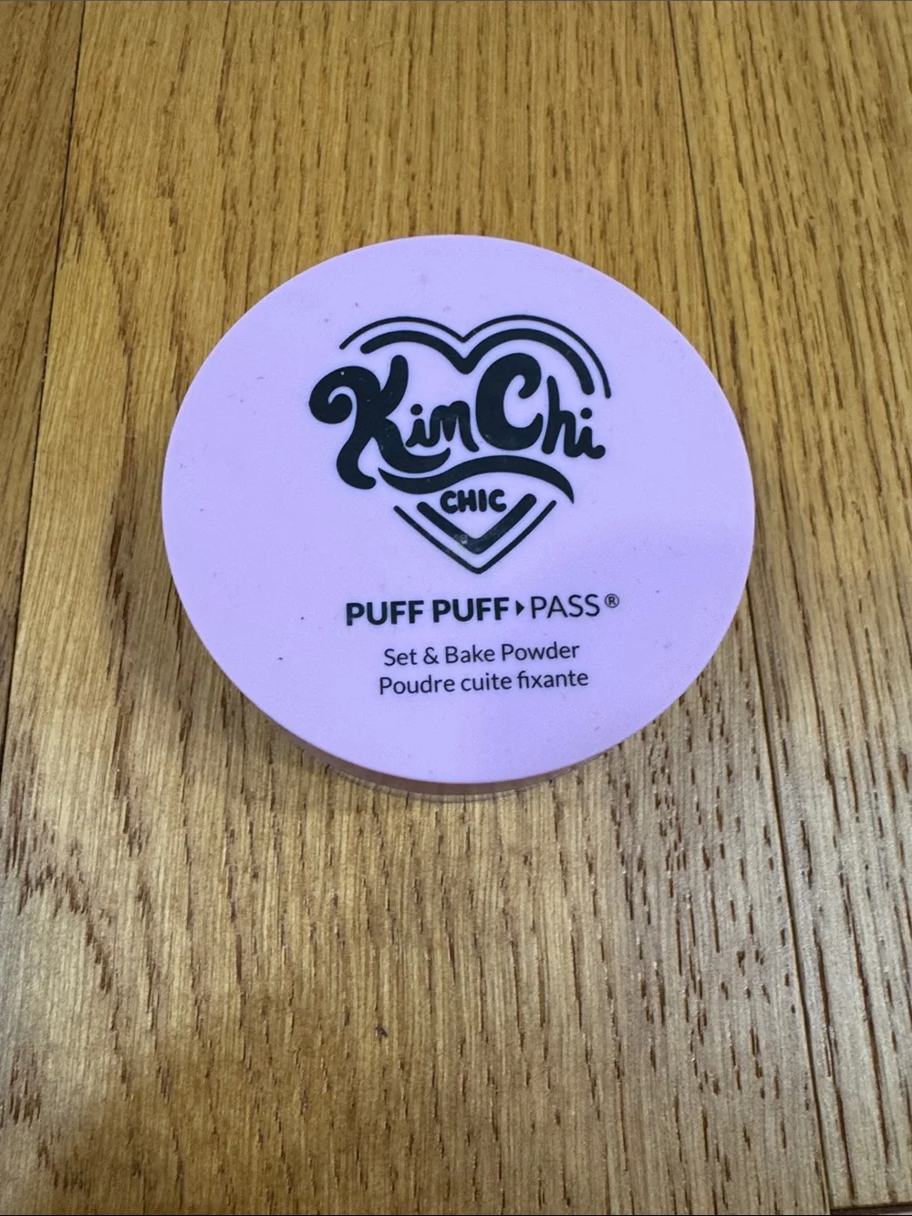 KinChi Chic Puff Puff Pass Set & Bake Powder - Lavender light purple PPP01